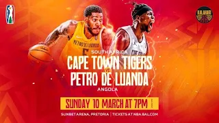 Petro de Luanda (Angola) v Cape Town Tigers (South Africa) - Full Game - #BAL4 - Kalahari Conference