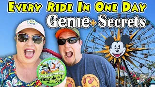 Disney California Adventure | Every Ride One Day | Genie Plus Tips & Tricks for Beginners & Experts