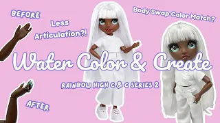 Rainbow High Water Color & Create Green Eyes Doll