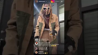 ASAKE - NZAZA (Official Visualizer) Instagram Live