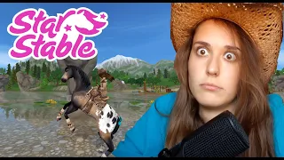 Kristy zkouší hrát Star Stable online