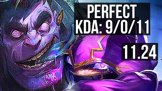 MUNDO vs KENNEN (TOP) | 9/0/11, Legendary | EUW Diamond | 11.24