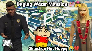 GTA 5: Franklin Shifting into New Mansion 😨💒Shinchan Still Miss Old Mansion 💔😭PS Gamester