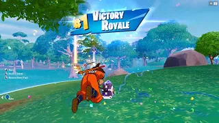 Fortnite 4:1 Dragonball Son Goku Victory Royale
