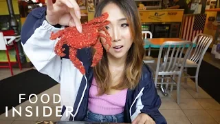 Would You Eat A Soft-Shell Crab Fried In Hot Cheetos?