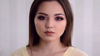 Макияж для азиатских глаз. Азиатское веко.  Вечерний макияж глаз | Julia Shavlova - makeuprof.kz