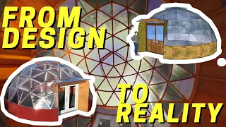 Barn Dome! built WITHOUT any Hardware/Hubs??
