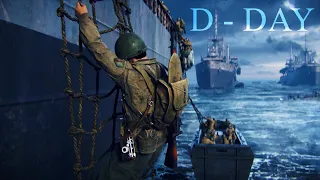 D - Day | WWII |  Normandy 1944 [4K HDR Ultra High Graphics]