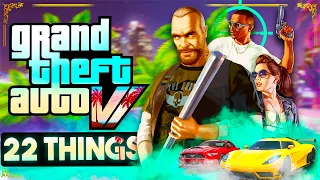 22  *UPCOMING* Things In GTA 6..😍 With Real Life Graphics And *INSANE* Features