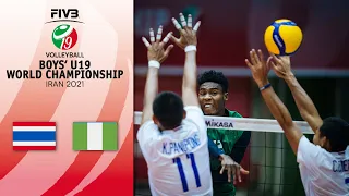 THA vs. NGR - Full Final 13-14 | Boys U19 Volleyball World Champs 2021
