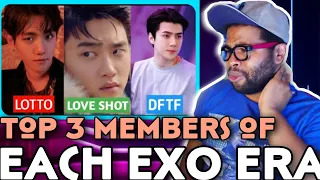 So Excited 😍 | TOP 3 Best Members Who Owned Each EXO Era (Until Don't Fight The Feeling) | REACTION