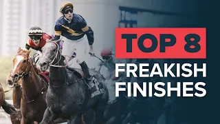 TOP 8 CRAZY RACE FINISHES | MINE THAT BIRD & CHAUTAUQUA