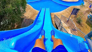 Mini Kamikaze Water Slide at El Rollo Parque Acuático