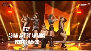 ITZY Full Performance AAA 2020 [Intro, Wannabe Rock ver, Not Shy] Asia Artist Awards