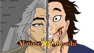 Motobe vs Musashi (Мотобе против Мусаши перезалив)