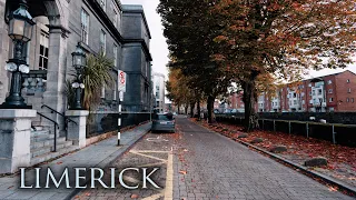 Walking amidst the Autumn Colors of Limerick Ireland | City Ambience