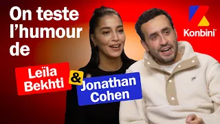 Jonathan Cohen et Leila Bekhti : jusqu'où va leur humour ? On a testé leurs limites 😭