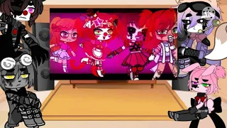 SL Prototypes react to Afton Family | [Original?] | Gacha Club FNAF AU