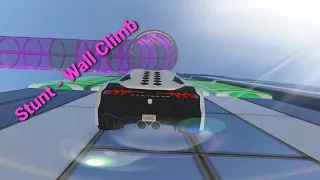 GTA 5 Online - Stunt- Wall Climb! (Stunt Race)