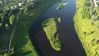 Спуск с 500 метров (во Ржеве)