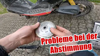 Aprilia SR 50 / In der Variomatik scheppert es ;(