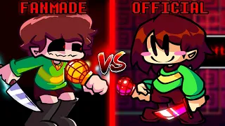 FNF': Vs Chara 2.0 - Megalo Strike Back (Official Vs Fanmade) (vs chara og update vs fan remaster)