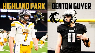 HAS GUYER ALREADY WON STATE? 🔥🔥 Denton Guyer vs Highland Park | Texas High School Football Playoffs