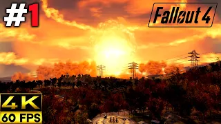 Fallout 4 Gameplay Walkthrough | Part 1 (4K 60FPS)