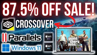 87.5% SALE! CrossOver and Parallels INSANE DISCOUNTS TODAY ONLY! Using one special trick..