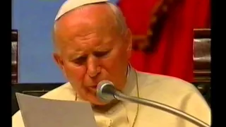 Discorso di Giovanni Paolo II ai giovani di Bologna sull'Eucarestia (27 settembre 1997)
