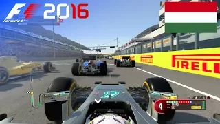 F1 2016 - 100% Race at Hungaroring, Hungary in Hamilton's Mercedes