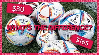 2022 World Cup Ball Differences Explained | adidas Al Rihla Collection