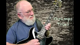 Gramps Tries - Tom Petty and the Heartbreakers - Breakdown (short clip) Guitar Cover