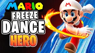 Super Mario: Freeze Dance Hero 🍄 Brain Break 🍄 Just Dance 🍄 GoNoodle 🍄 Mario Run Challenge