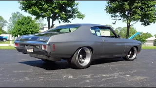 1970 Chevrolet Chevelle SS Restomod & 454 Engine 900+ HP & Ride on My Car Story with Lou Costabile