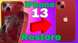 iPhone 13 housing replacement guide restoration teardown