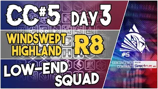 CC#5 Day 3 - Windswept Highland Risk 8 | Low End Squad |【Arknights】