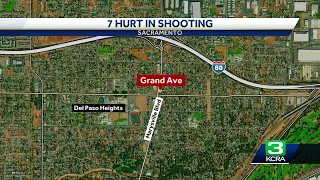 7 hurt in Sacramento shooting, police say