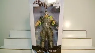 DC Comics Arkham Origins BANE toy review.