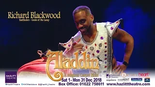 Richard Blackwood as The Genie - Aladdin Panto 2018