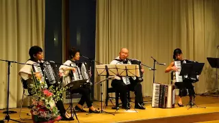 Canon　J. Pachelbel  Spporo Accordion Quartet