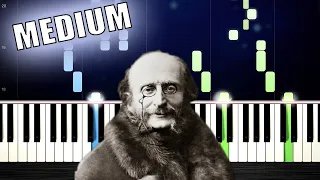 Offenbach - Can Can - Piano Tutorial (MEDIUM) by PlutaX