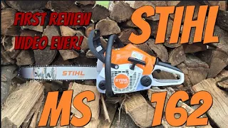 STIHL'S MISUNDERSTOOD NEW CHAINSAW! Stihl MS 162 REVIEW AND TESTS!