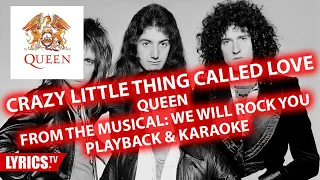 Crazy little thing called love | QUEEN | Karaoke & Playback & Backing track | Musical