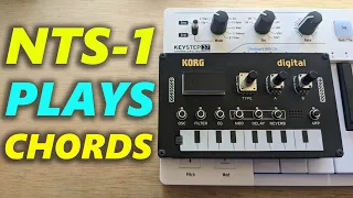 NTS-1 Works GREAT with Keystep 37 Chord Mode!