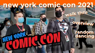 Walking the floor at New York Comic Con!