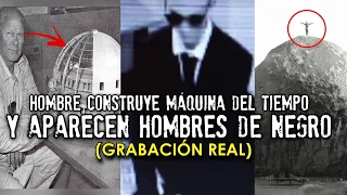 Hombre muestra máquina del tiempo y desaparece por HOMBRES DE NEGRO (Grabación Real)