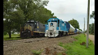 Rock Island Rail 7/7/2023: Windmill Train Movement