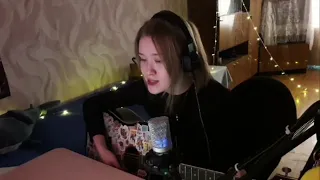 Miley Cyrus - Nothing Breaks Like a Heart кавер со стрима