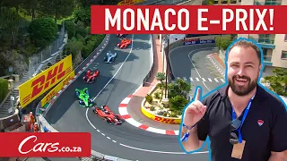 Here's what it's like to watch Formula E in Monaco - Pit lane visit + grid walk!